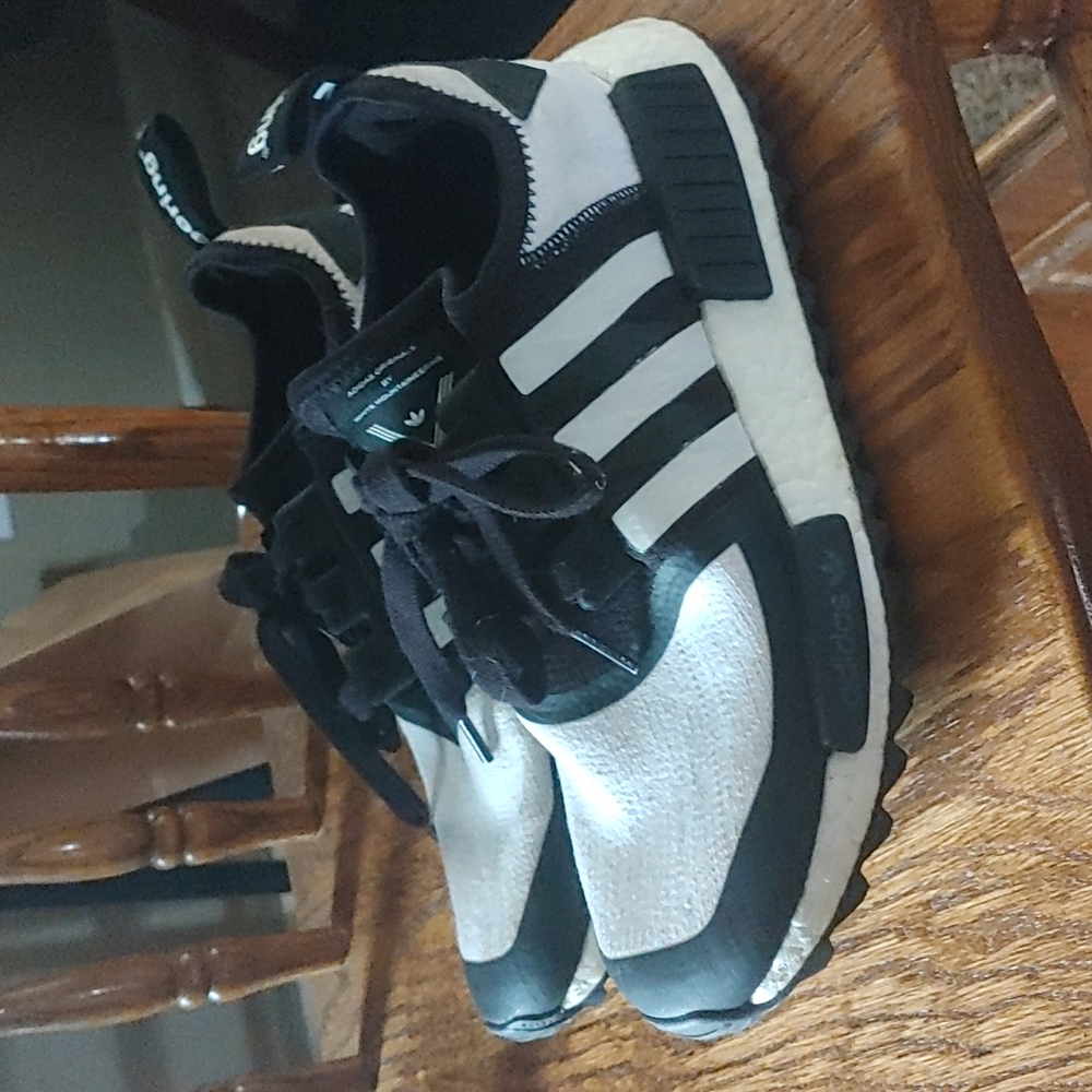Adidas White Mountaineer Sneakers